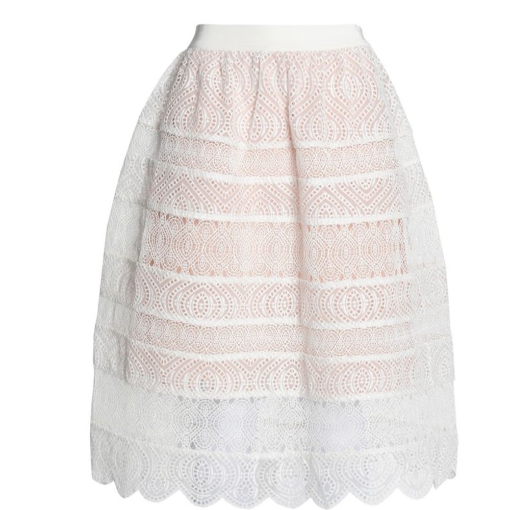 ZIMMERMANN LACE SKIRT SIZE AU 0